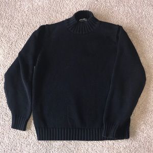 Men’s EDDIE BAUER 100% cotton mock neck sweater